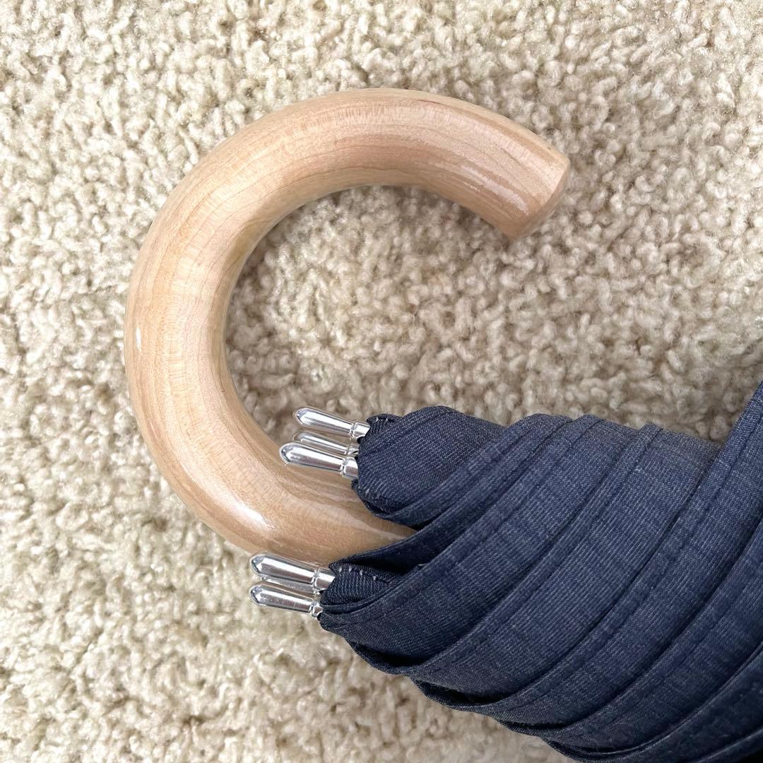 【タグ付き】Aquascutum 晴雨兼用　長傘　プチパラ　サマーシールド