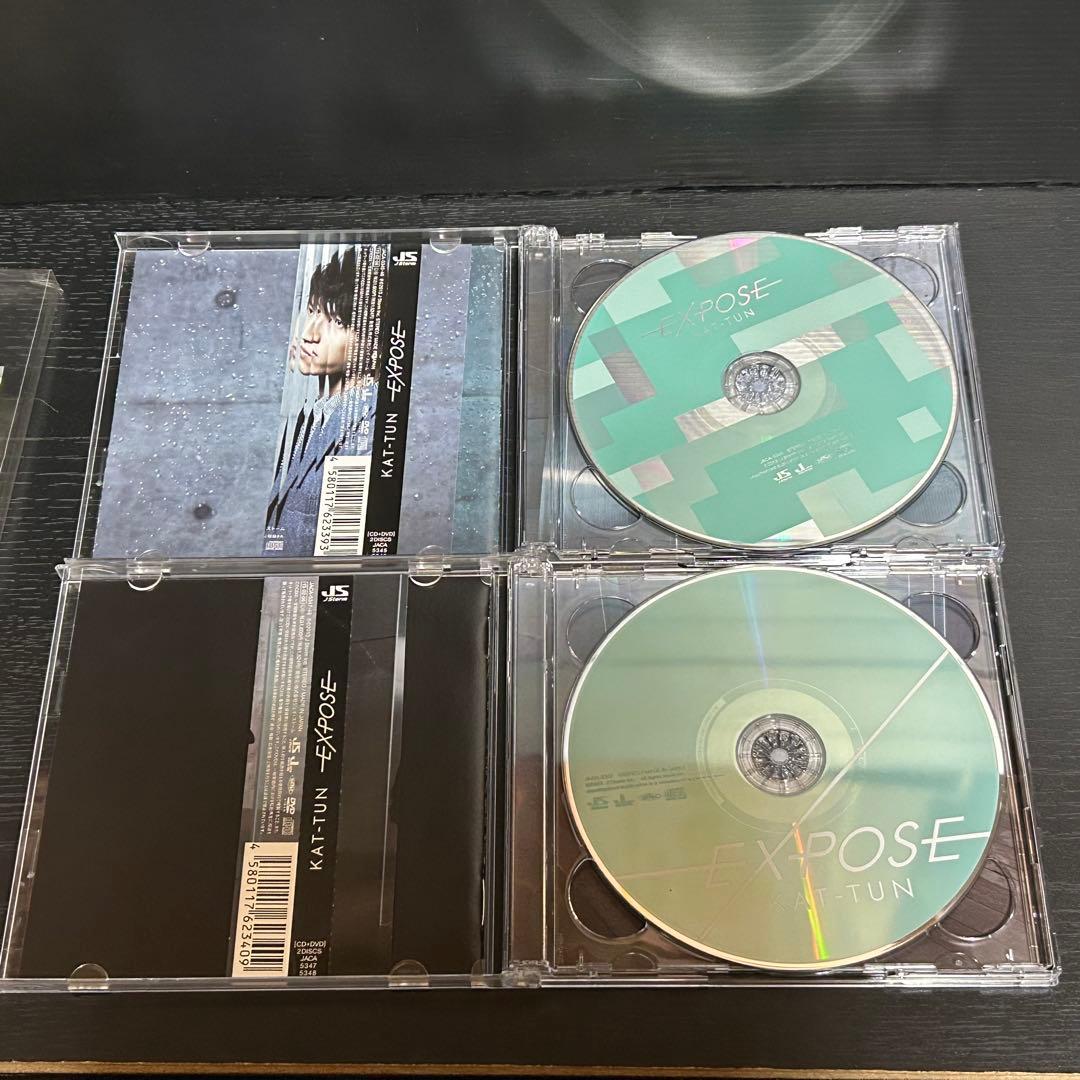 KAT-TUN [ CD＋DVD ] EXPOSE（初回限定盤1&2）帯付き