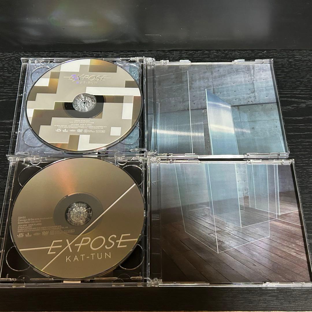 KAT-TUN [ CD＋DVD ] EXPOSE（初回限定盤1&2）帯付き