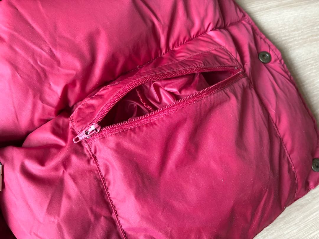 L.L.Bean ダウンベスト 赤 メンズ Mサイズ グースダウン