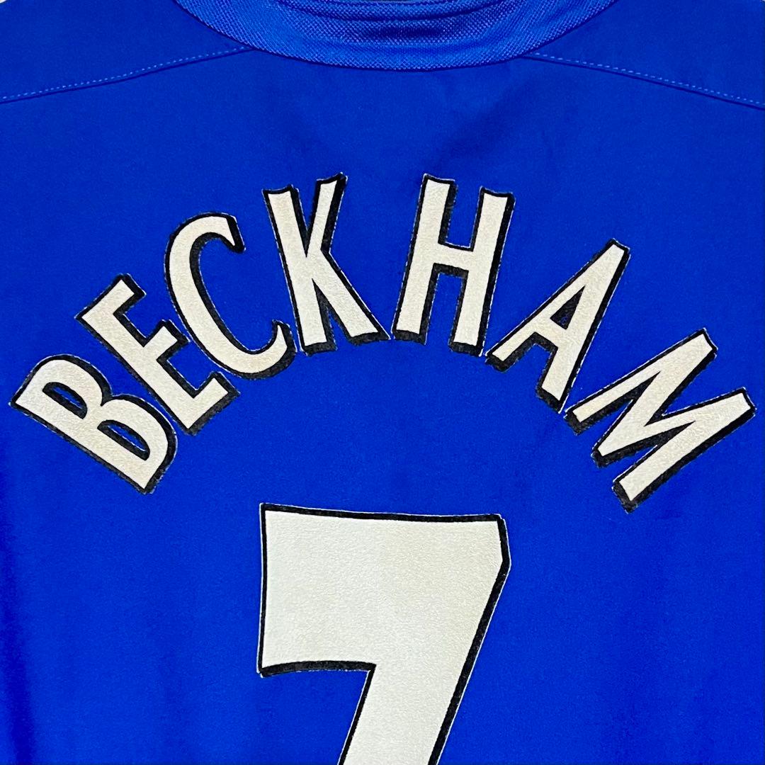 【当時物】02/03 マンチェスター・U ♯7 ベッカム【Lサイズ】3rd