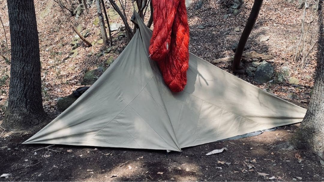 unroof リフレクタープ L 焚き火タープ 難燃 防風 撥水アーミーオリーブ