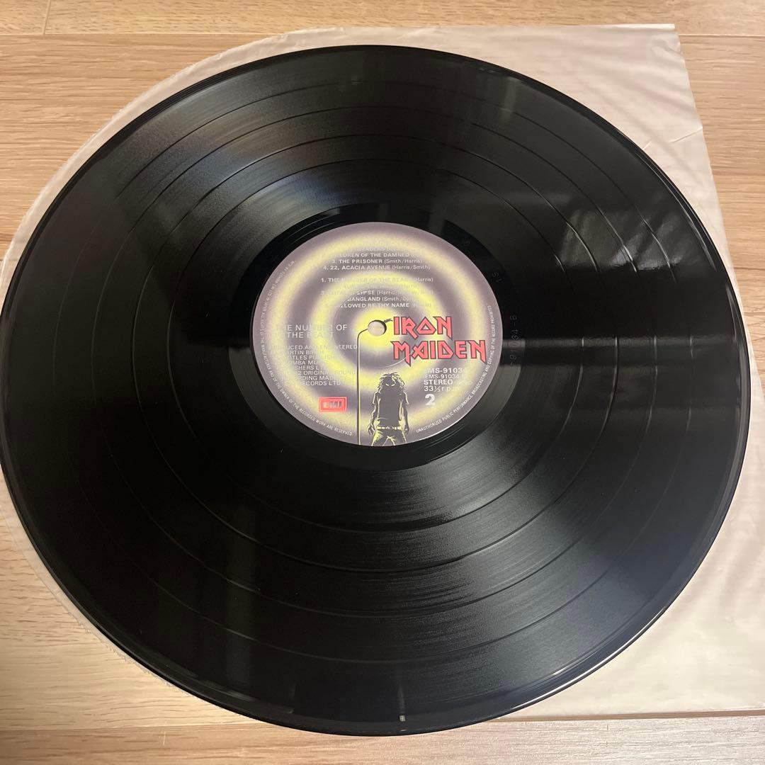 【美品】IRON MAIDEN / アイアン・メイデン　魔力の刻印　レコード