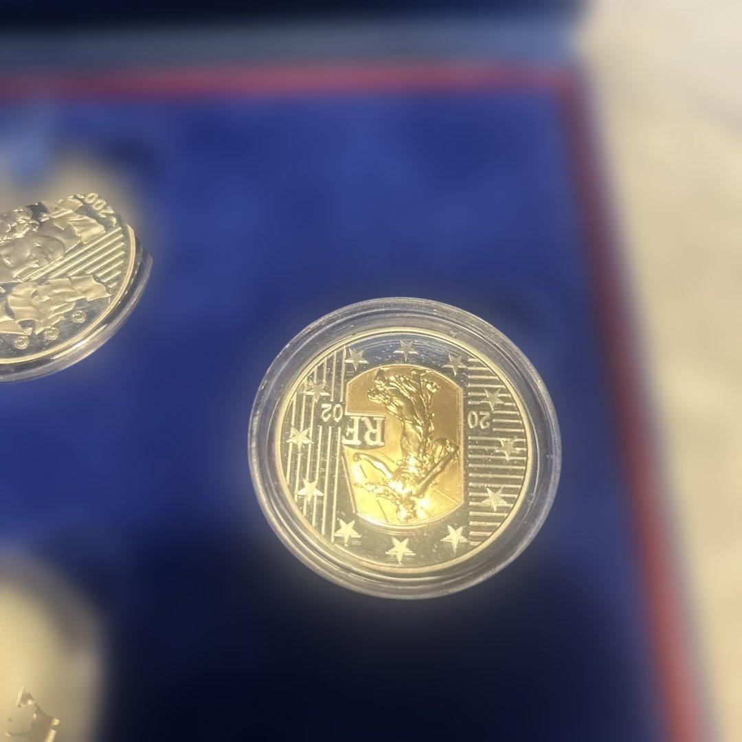 Monnaie de Paris 記念硬貨 4枚セット 2002年製