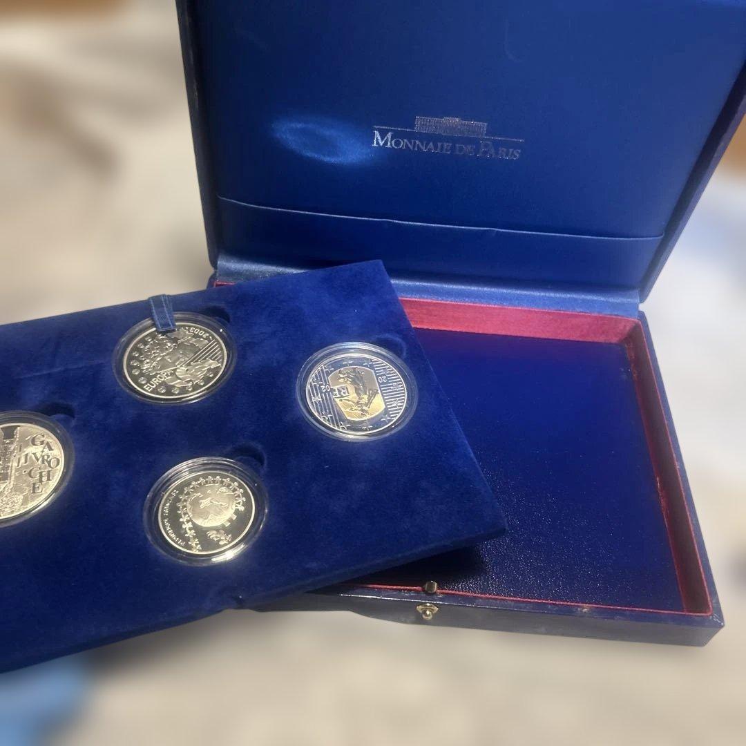 Monnaie de Paris 記念硬貨 4枚セット 2002年製