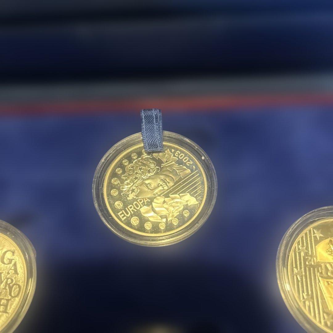 Monnaie de Paris 記念硬貨 4枚セット 2002年製