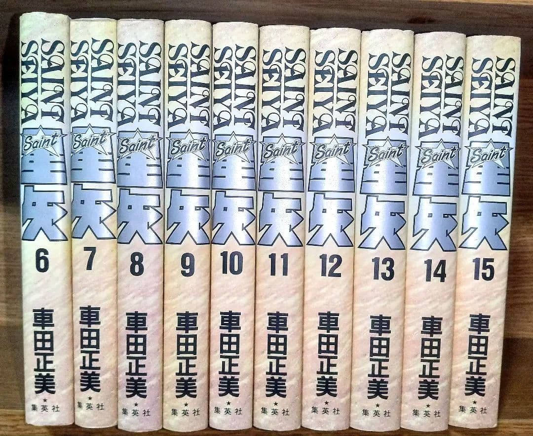 初版 聖闘士星矢 愛蔵版 6〜15巻完結セット 車田正美 漫画 集英社