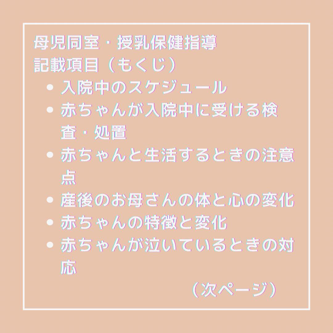 助産保健指導パンフ&指導案