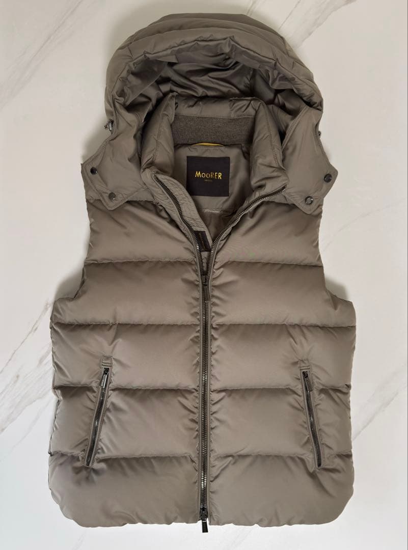 【美品】MOORER FIRE-WK ムーレー ダウンベスト 48