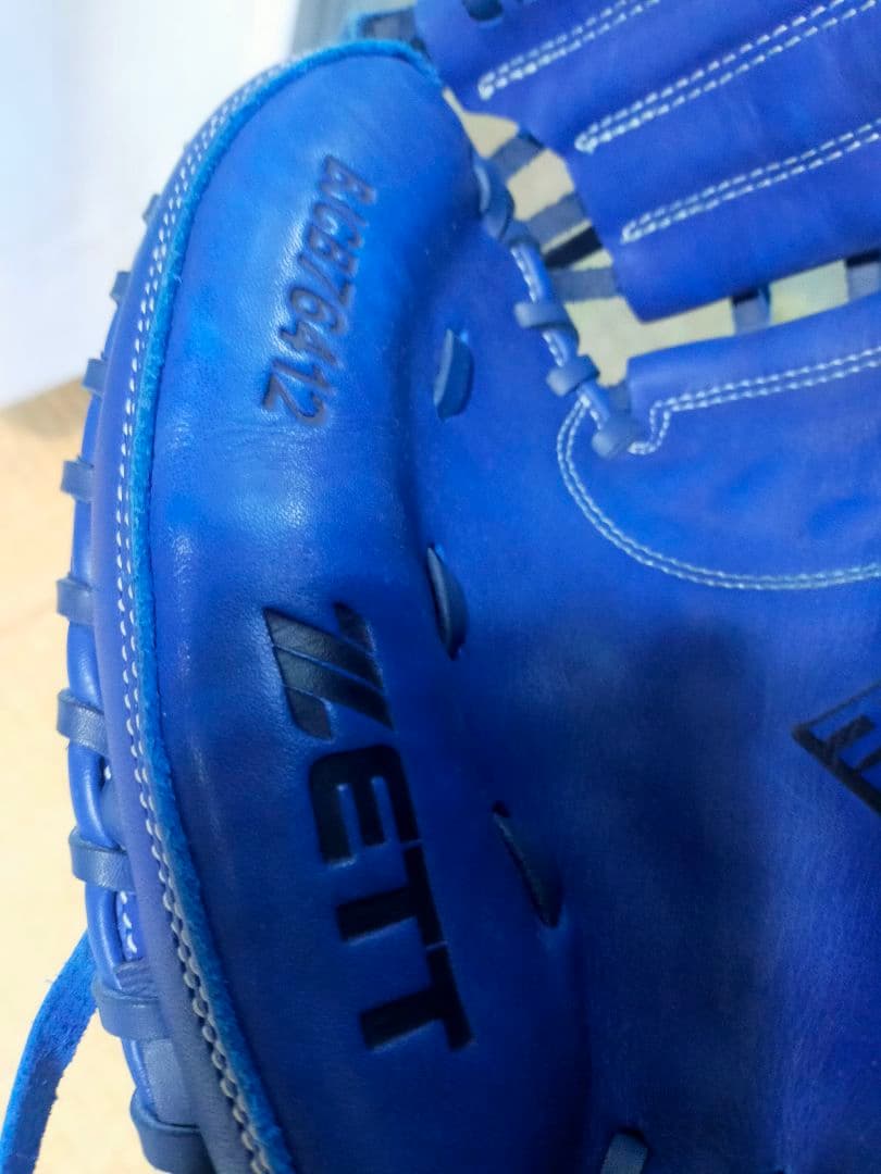 ZETT 軟式少年野球用キャッチャーミット青