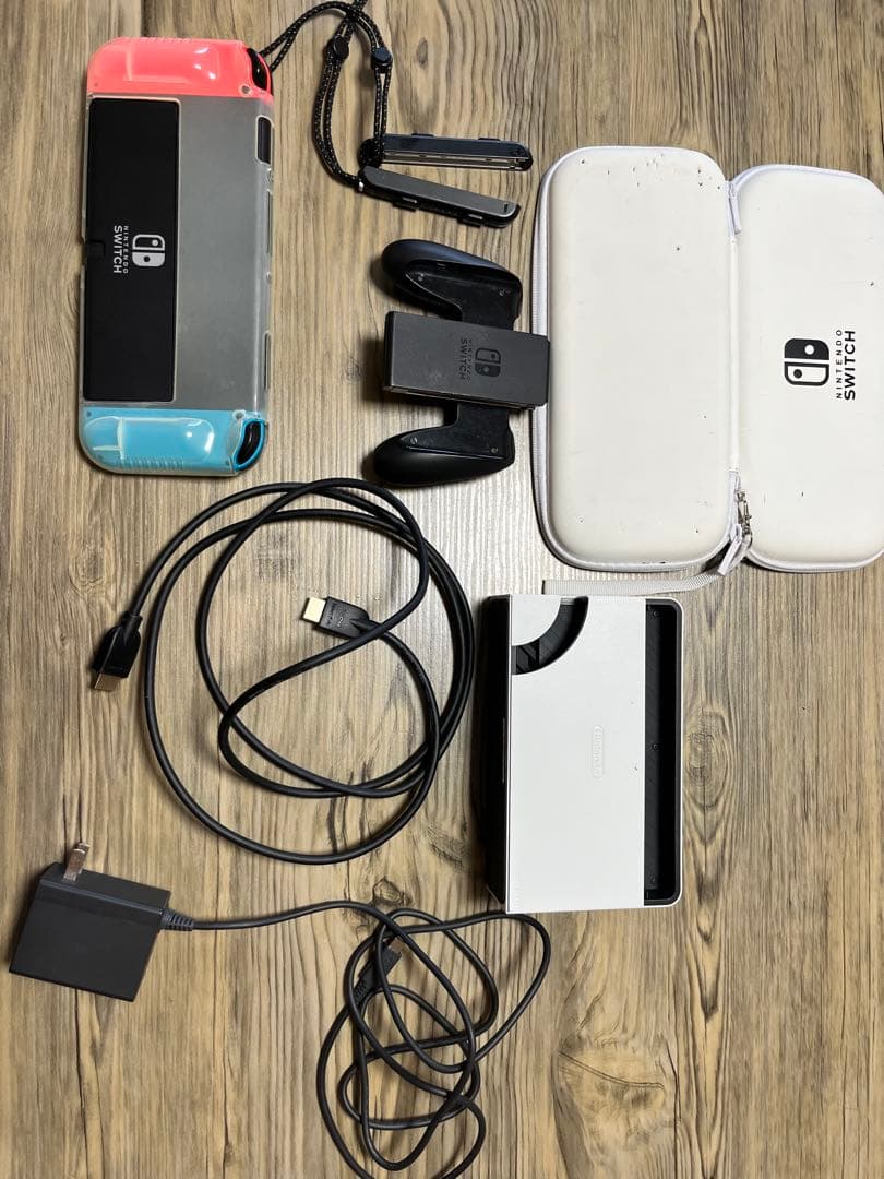 Nintendo Switch 有機EL HEG-001本体　箱無し付属品あり