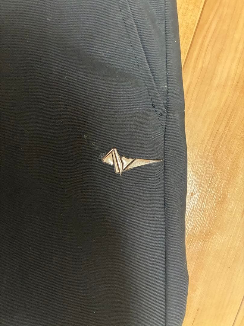 1PIU1UGUALE3 GOLF ブラックパンツ