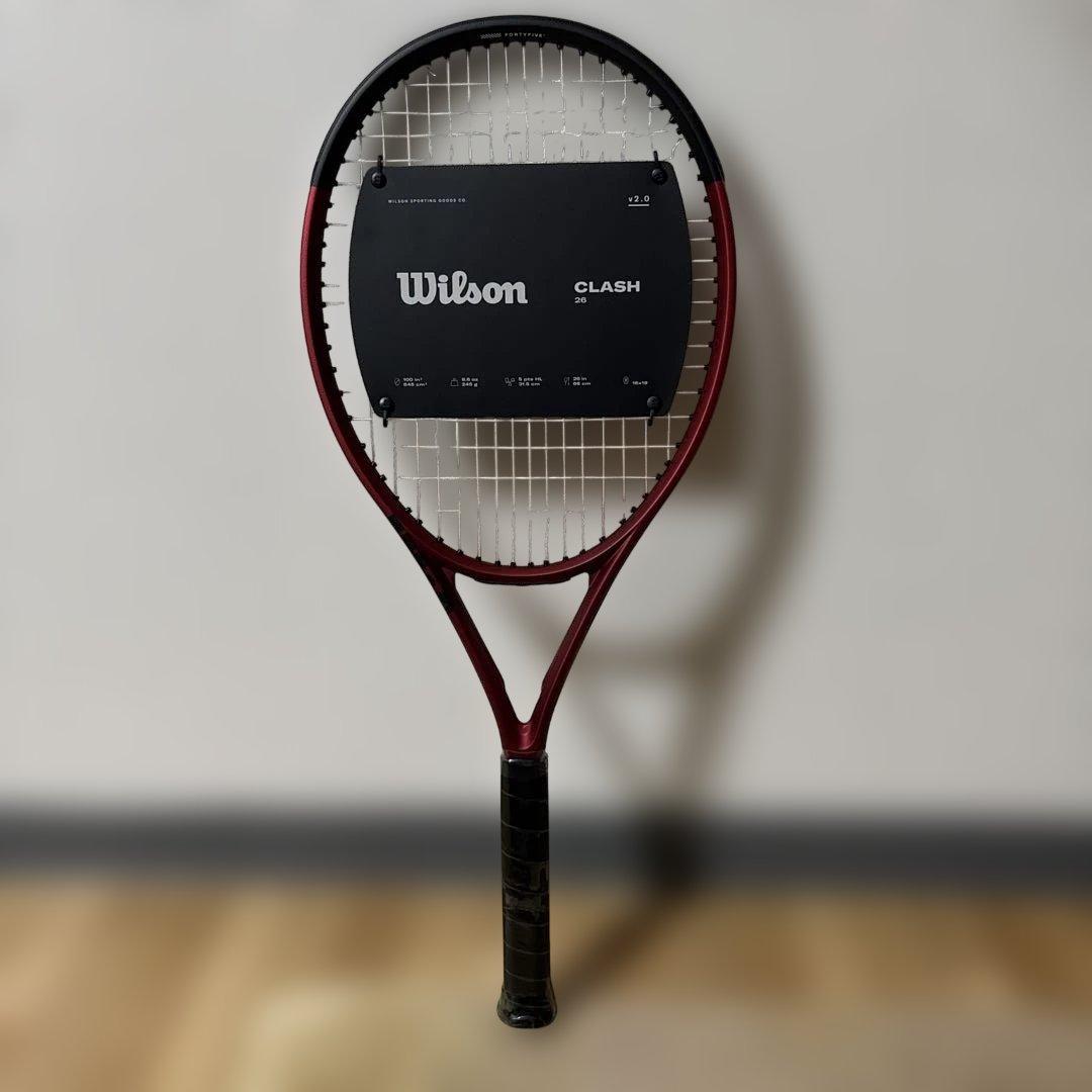 【新品】Wilson CLUSH 26 V2.0 ジュニア用 ソフトカバー付