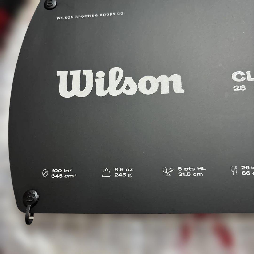 【新品】Wilson CLUSH 26 V2.0 ジュニア用 ソフトカバー付