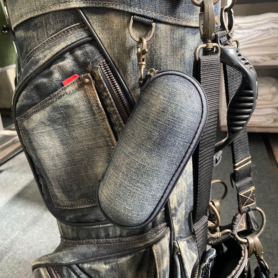 19golf デニムキャデイバッグ(色落加工)8.5インチ