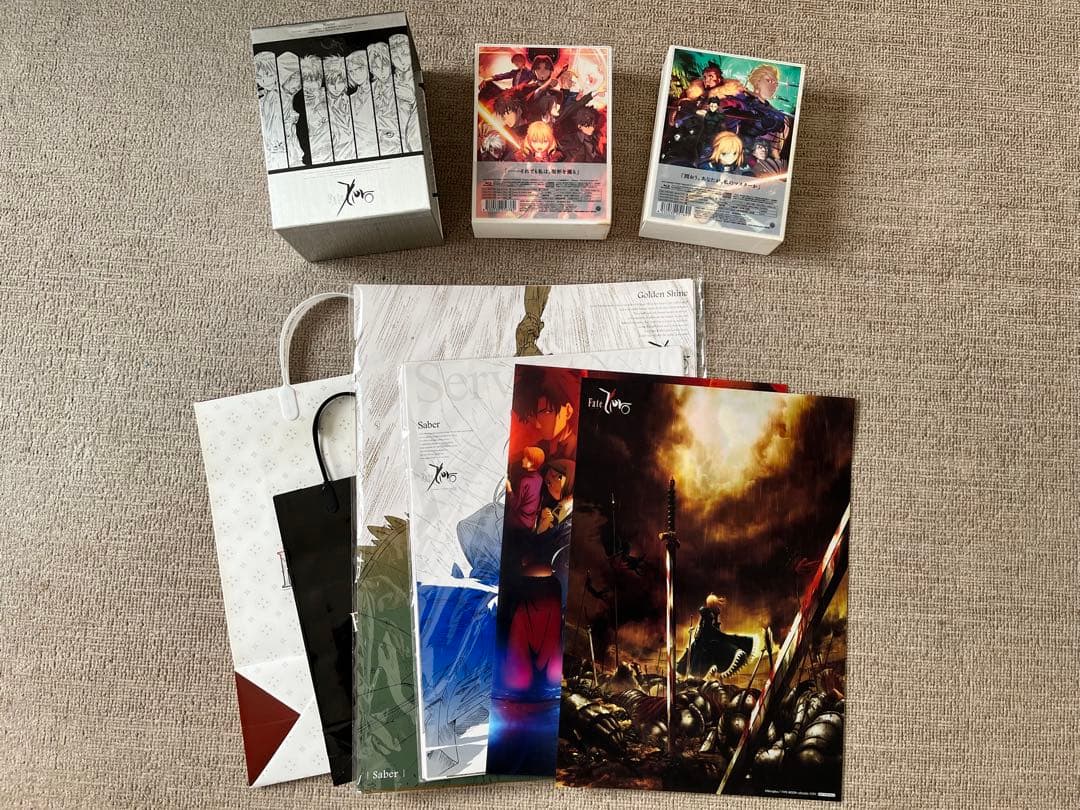 【全巻収納BOX付録付】Fate/Zero Blu-ray Box I&II