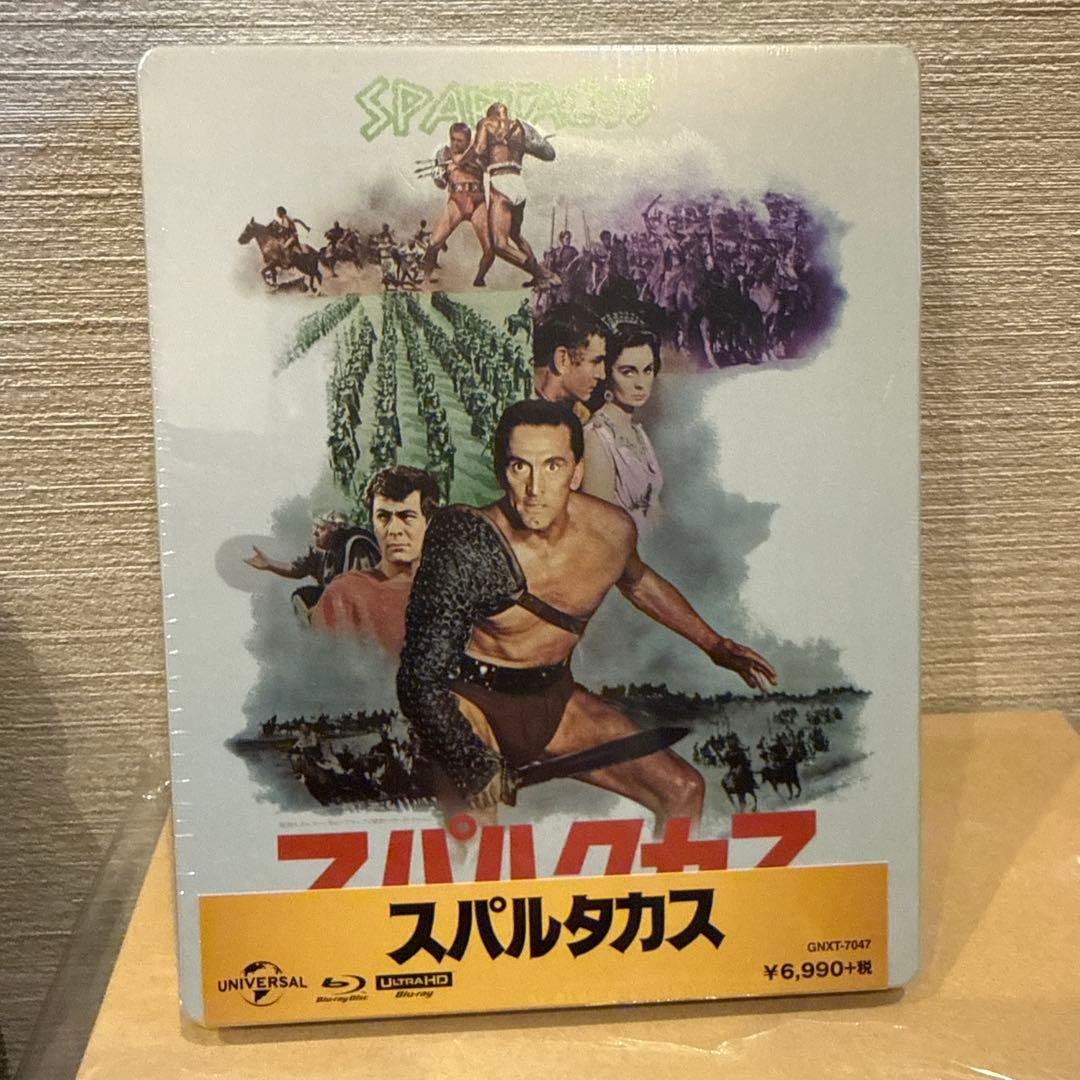 スパルタカス　4Kブルーレイ　スチールブック