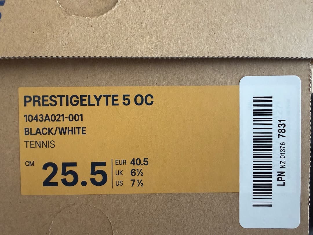 美品｜アシックス プレステージライト5OC 25.5cm（2E幅）