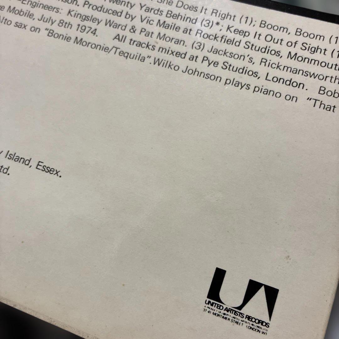 Dr. Feelgood / Down By The Jetty uk盤LP