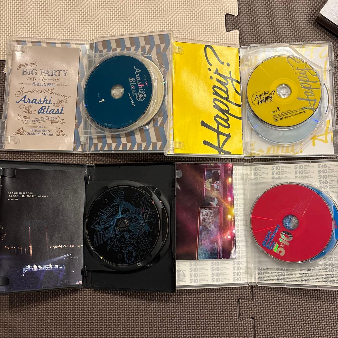 嵐DVDまとめ売り