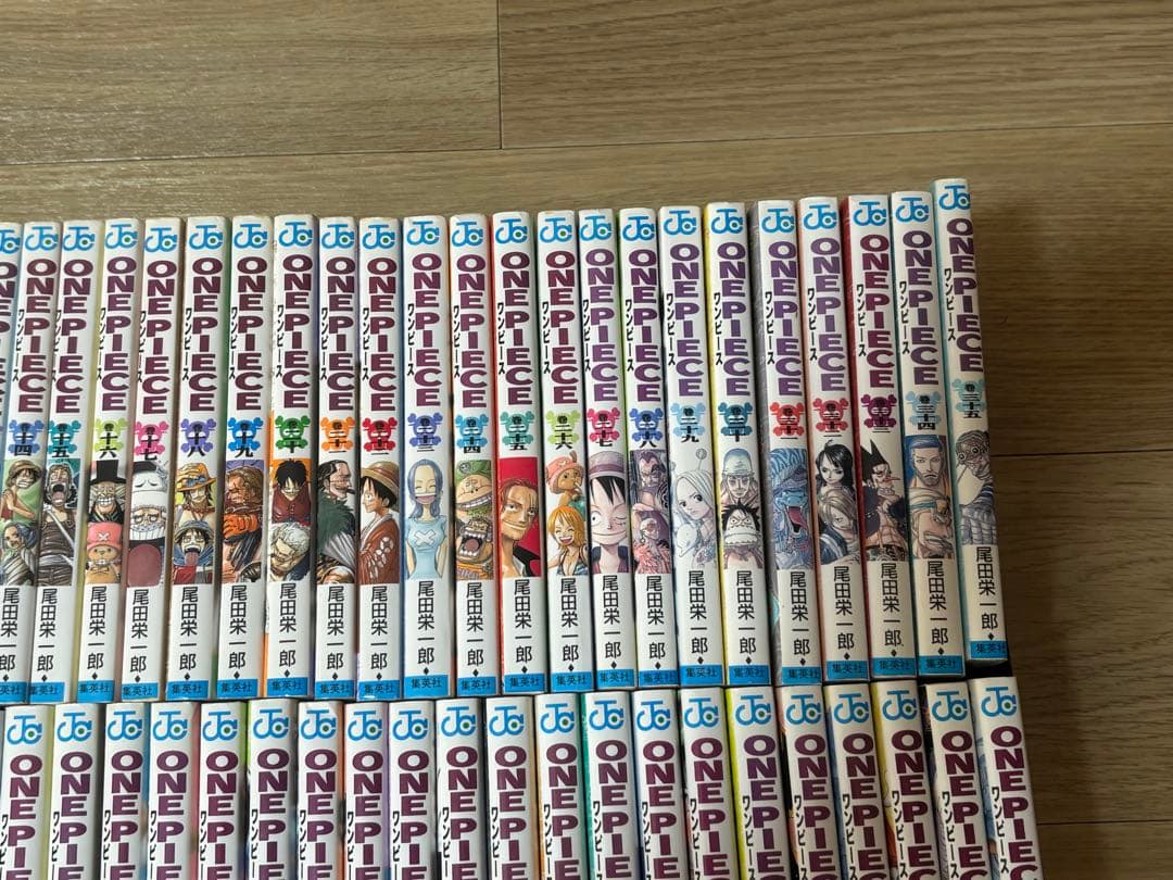 ワンピース　1巻から103巻　経年ダメージ