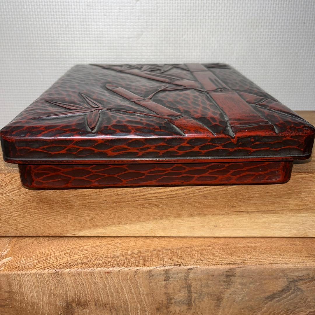 ⭕️龍渓石硯　7寸大の大型　長方研　東京玉泉堂製　石紋がハッキリと綺麗