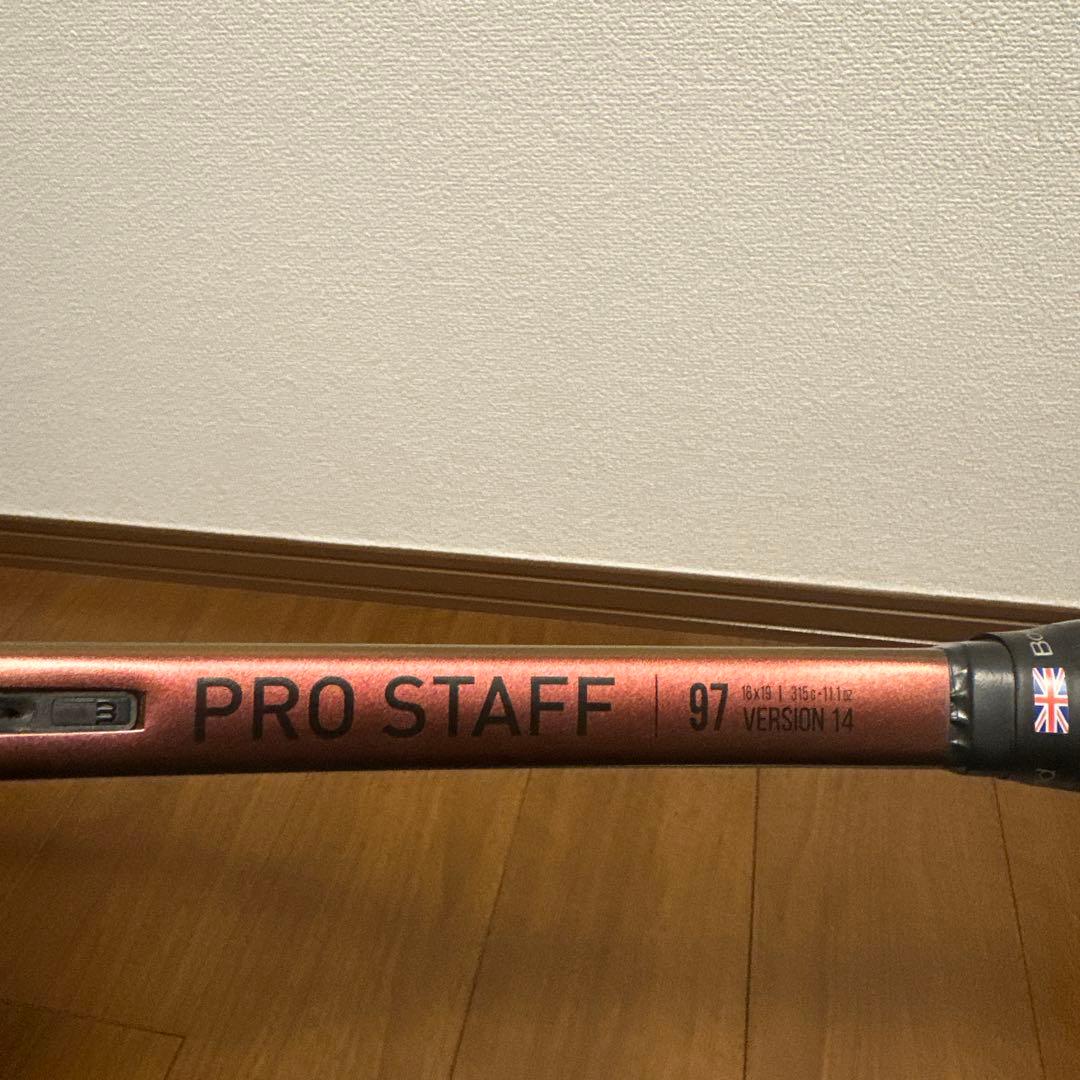 （中古品）Wilson Pro Staff 97 V14 テニスラケット