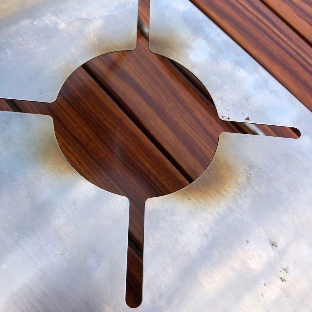 SOTO シングルバーナーST-310 シルバー＆遮熱テーブルセット