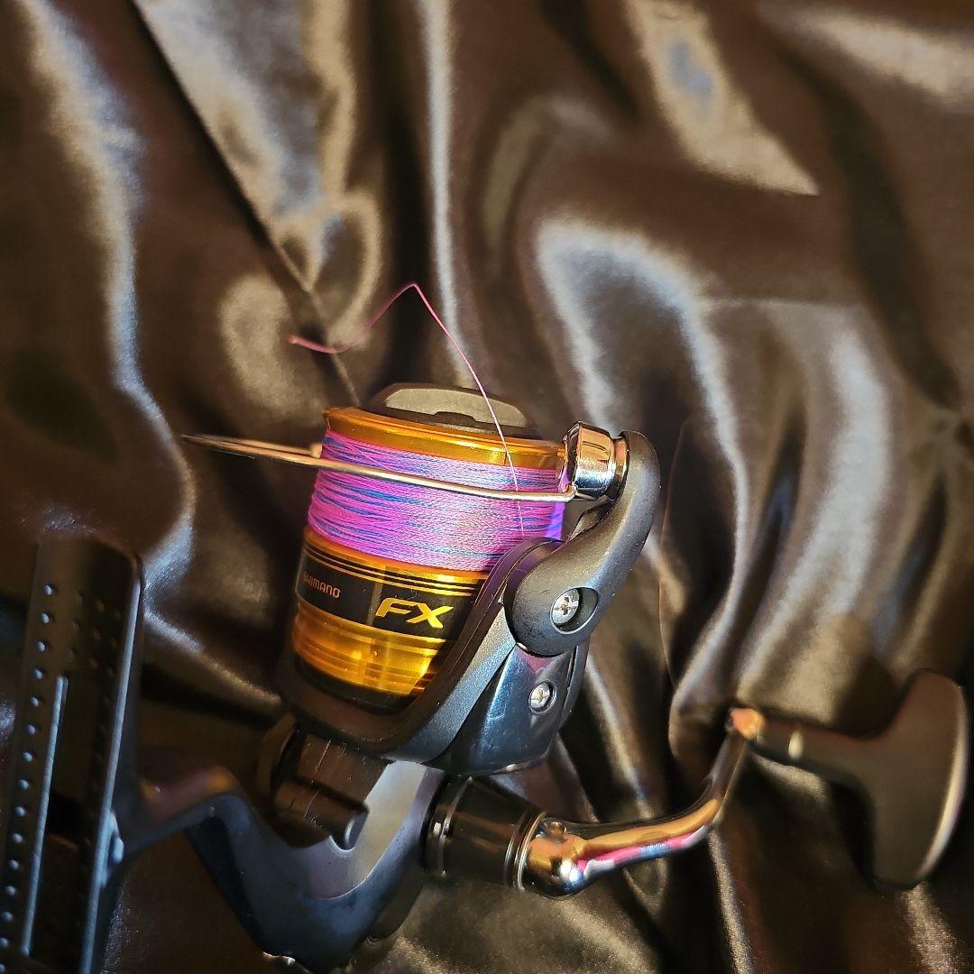 SHIMANO　万能ロッド　リール　【新品peライン0.6号】着用！エギング