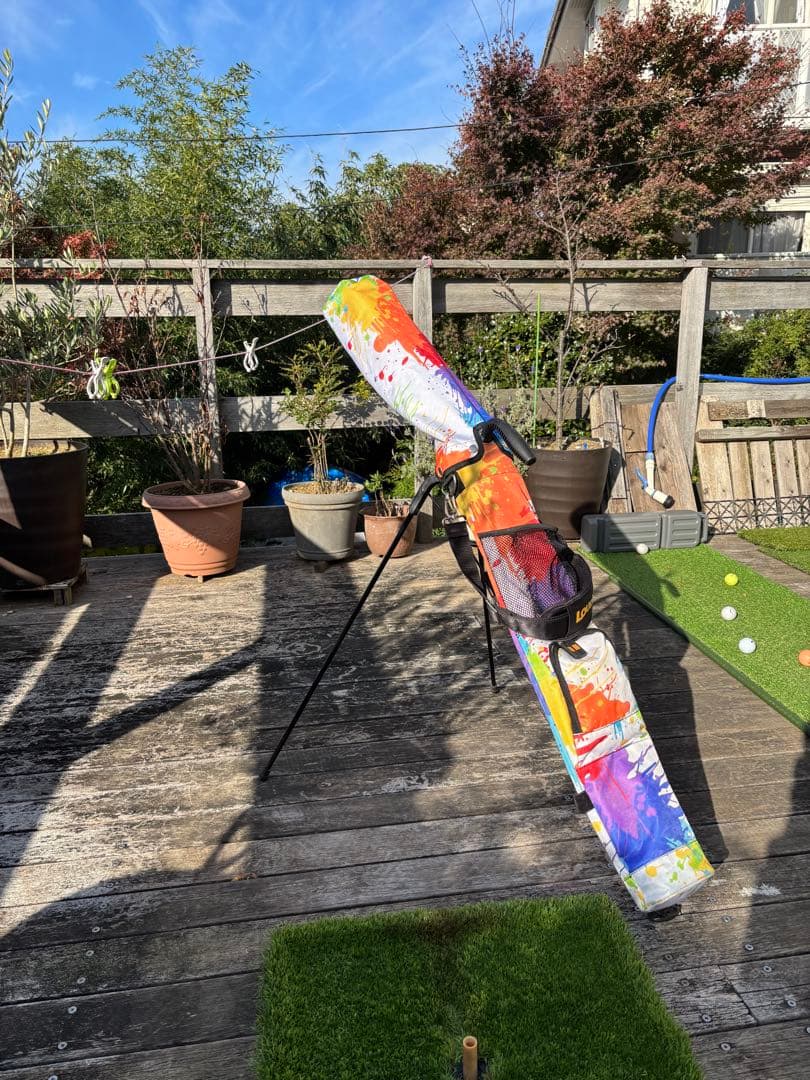 Loudmouth 希少デザイン　ゴルフバッグ スタンド付き　サブバッグ　美品