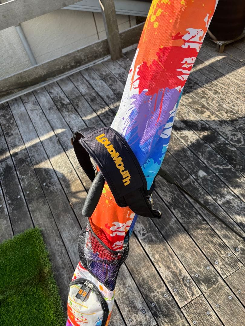 Loudmouth 希少デザイン　ゴルフバッグ スタンド付き　サブバッグ　美品