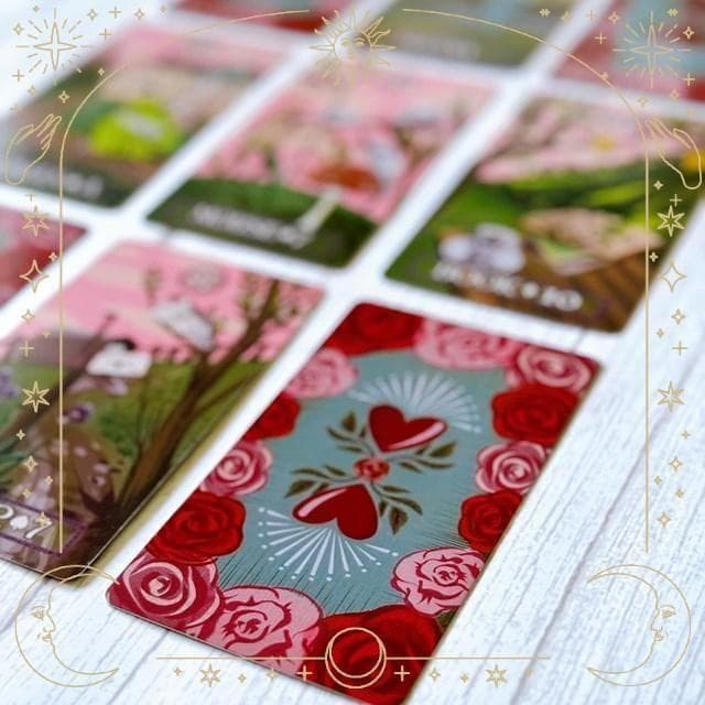 超レア✨アメリカインディーズデッキ✨愛と人生のための知恵 淑女のルノルマンカード