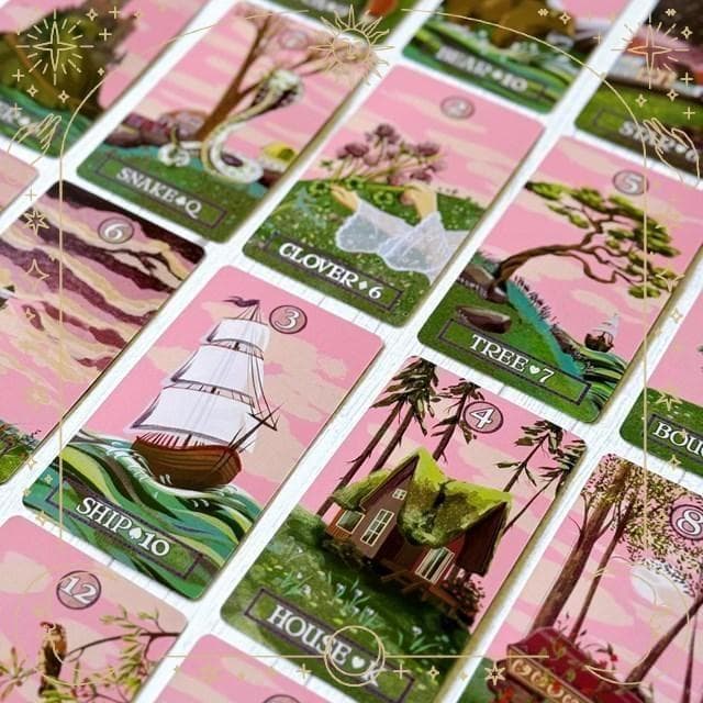 超レア✨アメリカインディーズデッキ✨愛と人生のための知恵 淑女のルノルマンカード