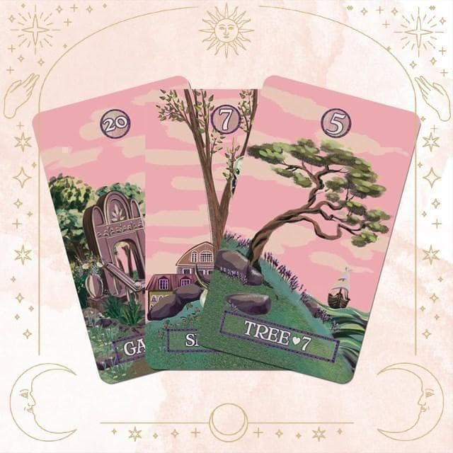 超レア✨アメリカインディーズデッキ✨愛と人生のための知恵 淑女のルノルマンカード