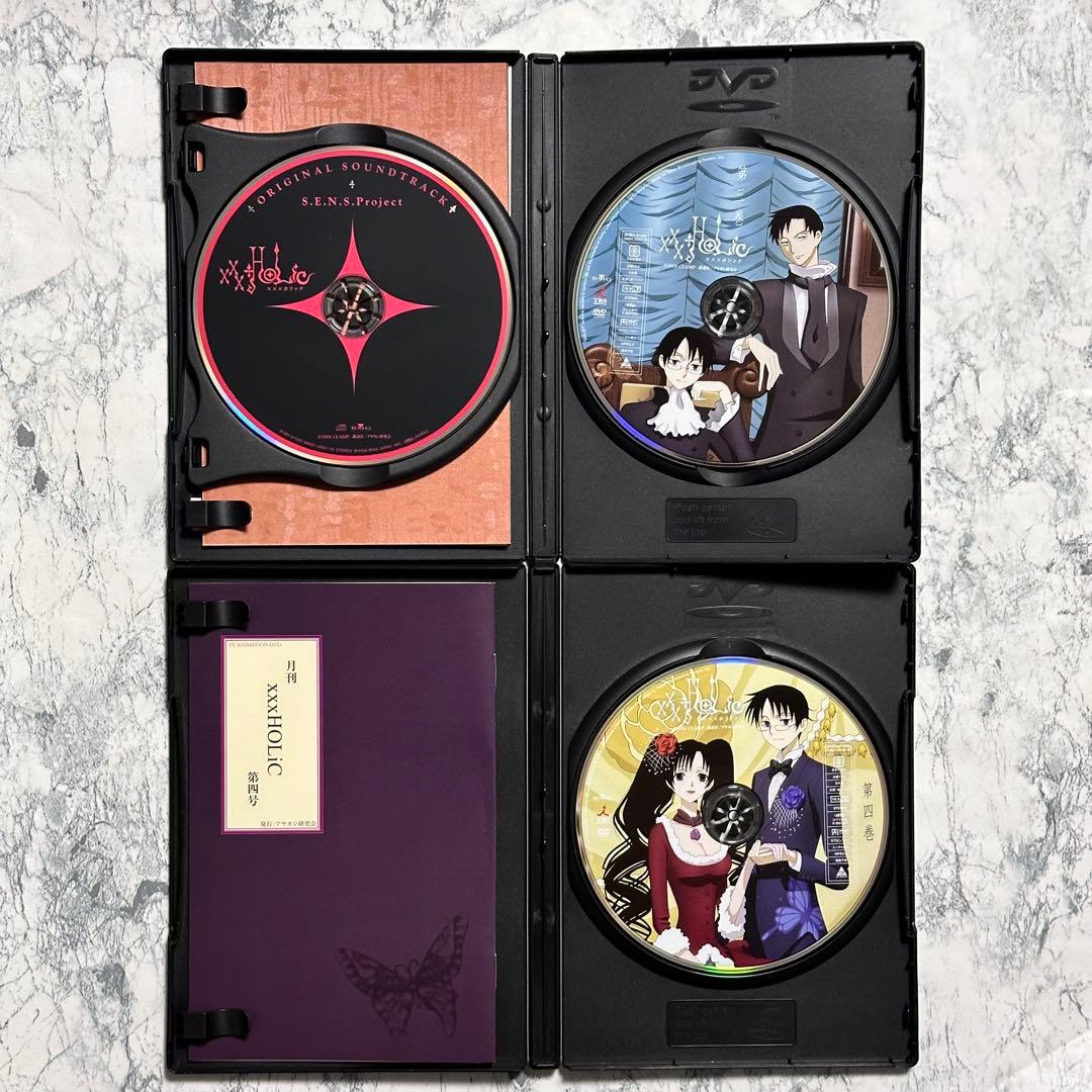 xxxHOLiC (初回限定収納BOX付き) 全8巻セット DVD セル版