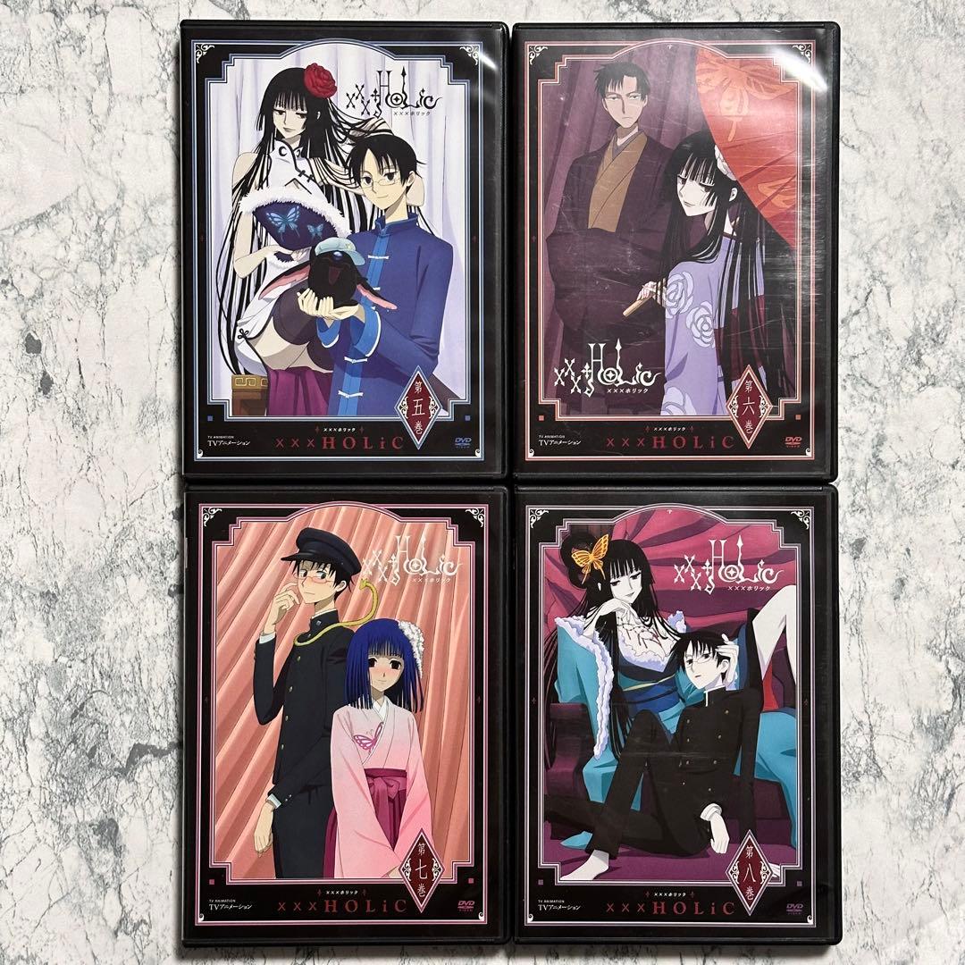 xxxHOLiC (初回限定収納BOX付き) 全8巻セット DVD セル版