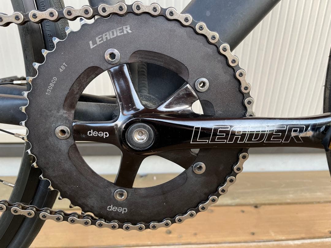 ブラック ピストバイク 700C ホイールセット