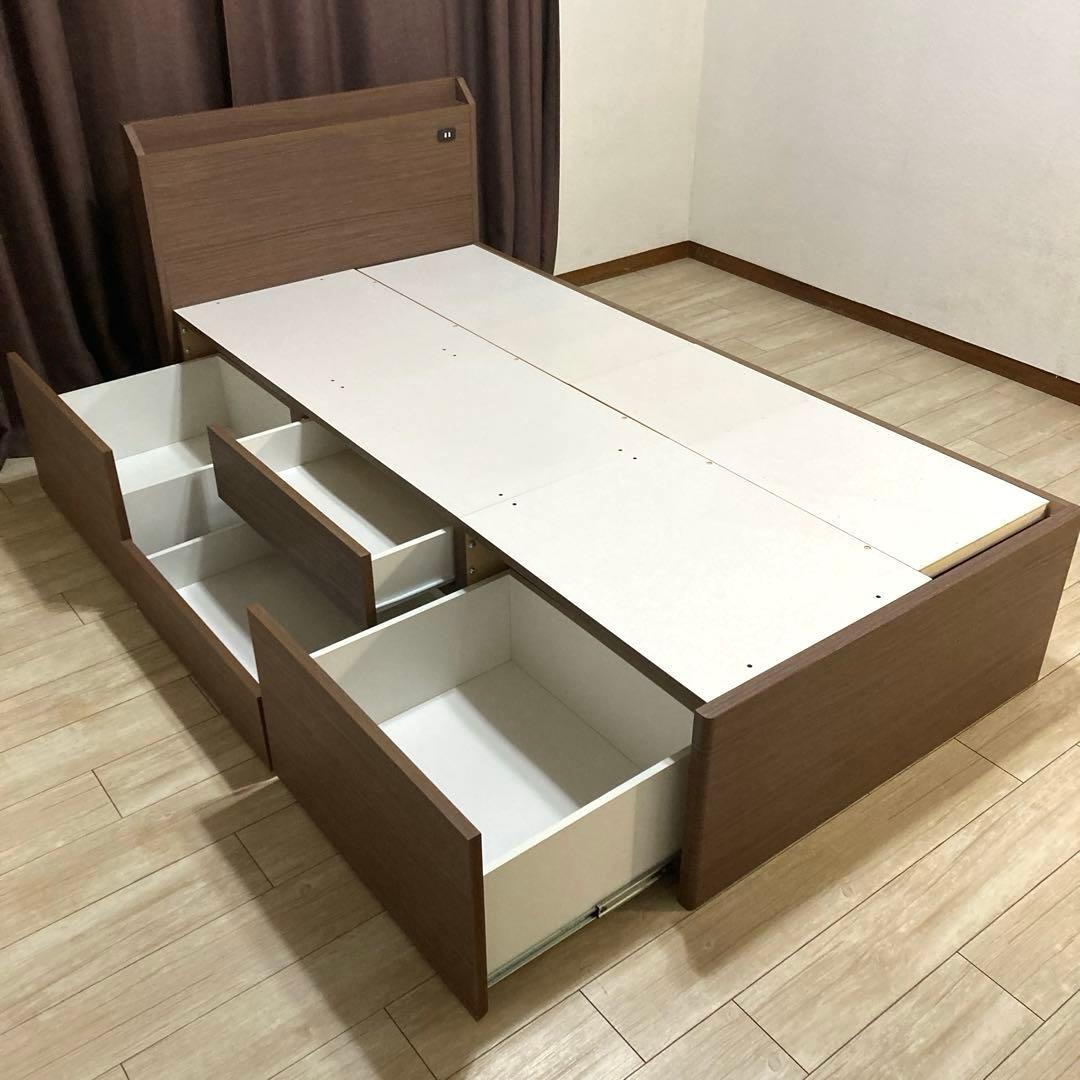 【自社エリア配送限定販売】NITORI/ジオチェスト/シングルサイズ