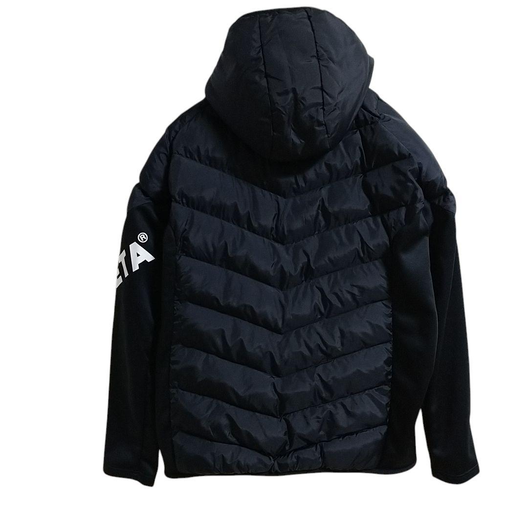 アスレタ ATHLETA フルジップ 中綿ジャケット Lサイズ ブラック