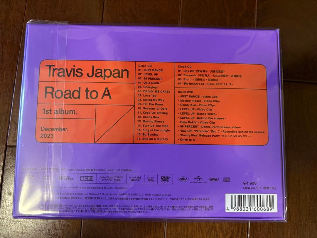 【Travis Japan】Road to A 全形態セット(DVD)