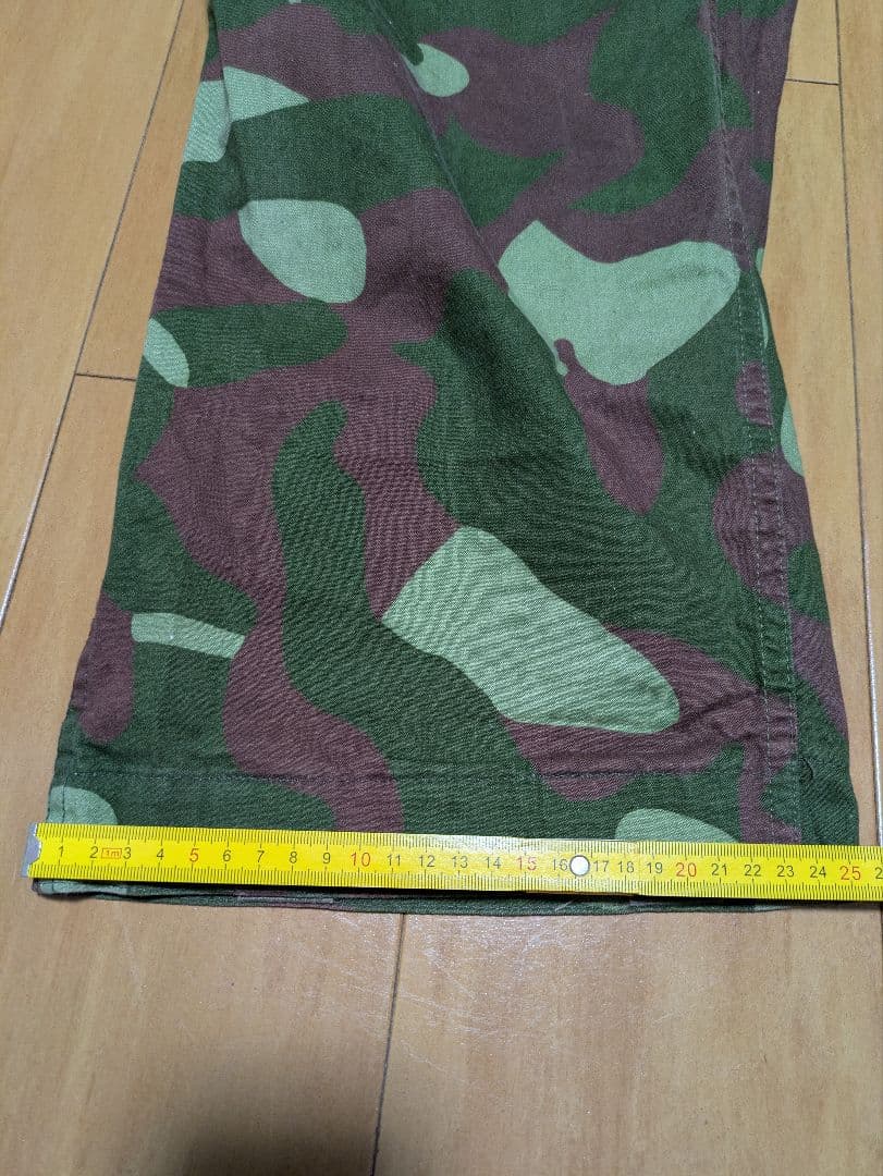 80's フィンランドカモ柄 オーバーパンツ