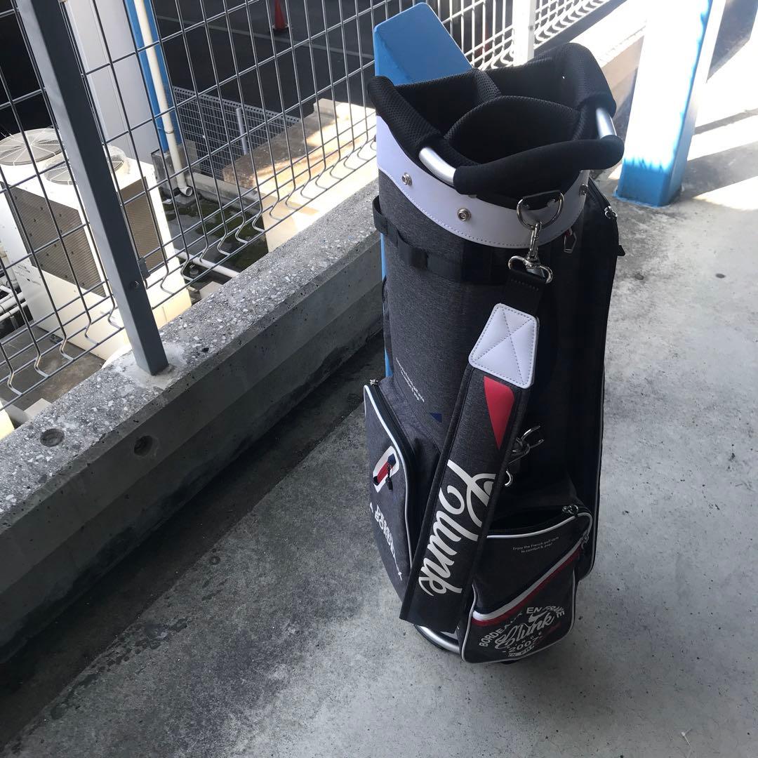 ゴルフ　キャディバッグ　CLUNK