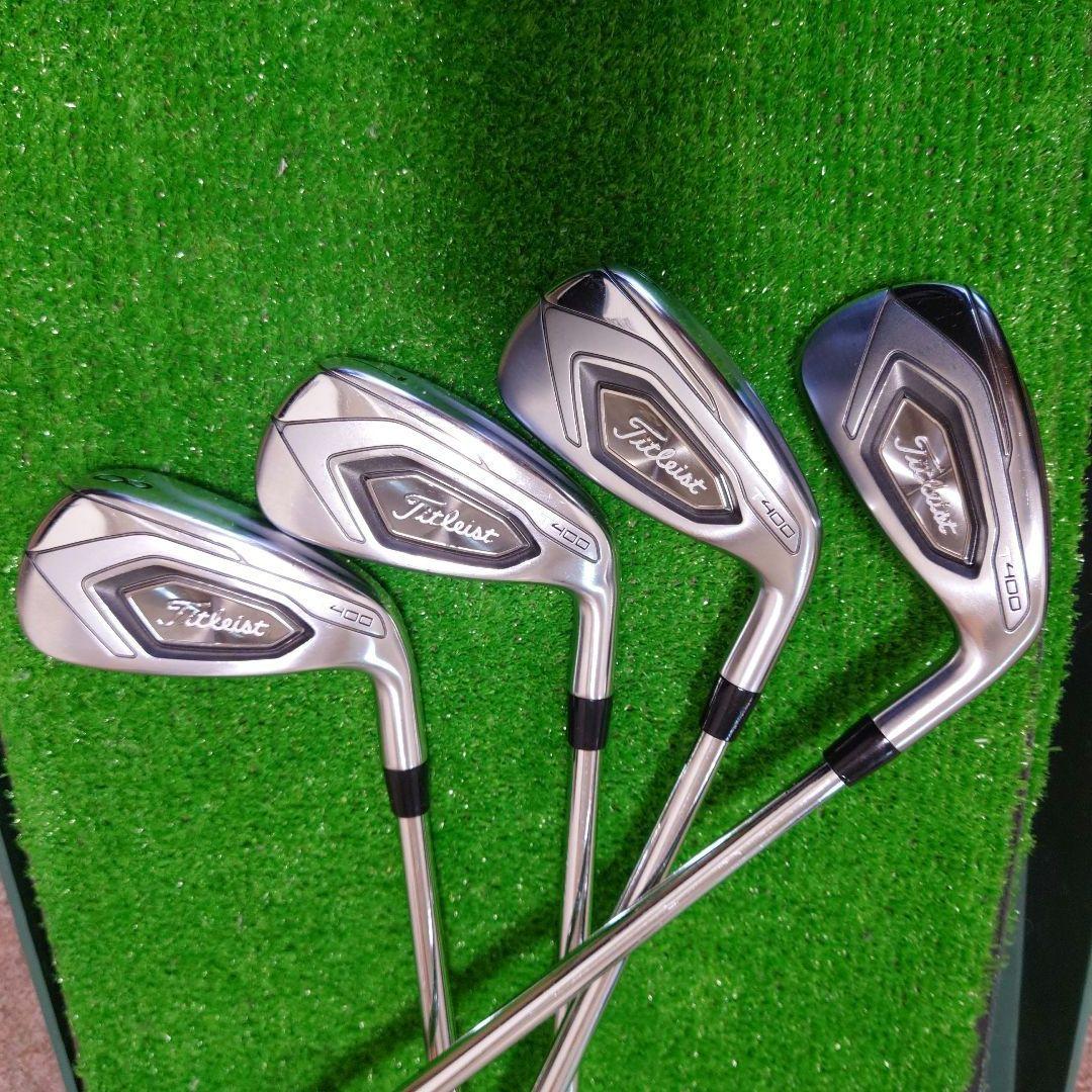 中古》タイトリストT400 7本（♯5〜PW W43)NS PRO MODUS3