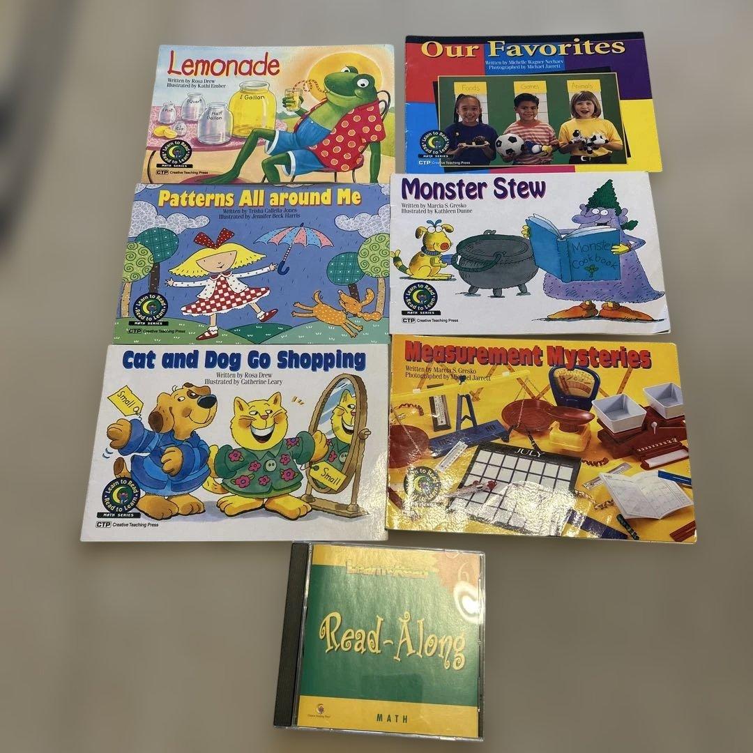 ＣＴＰ 旧版 Learn to Read Level 1〜3他　計84冊CD付