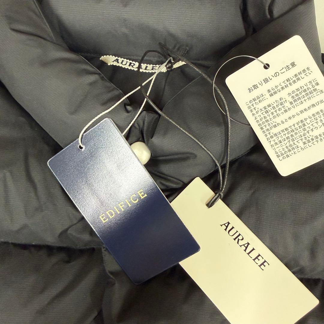 AURALEE 25AW ダウンベスト SUPER LIGHT NYLON 5黒