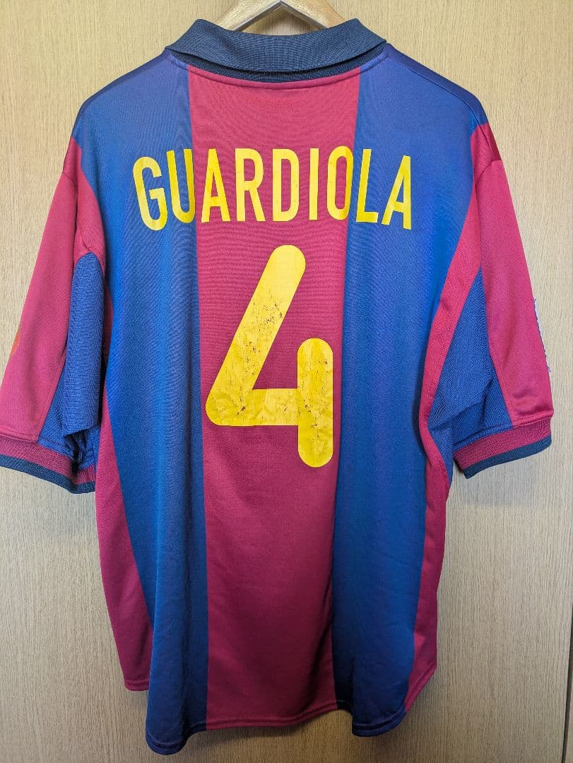 90'sナイキ製　当時物 グアルディオラ バルセロナ 4番