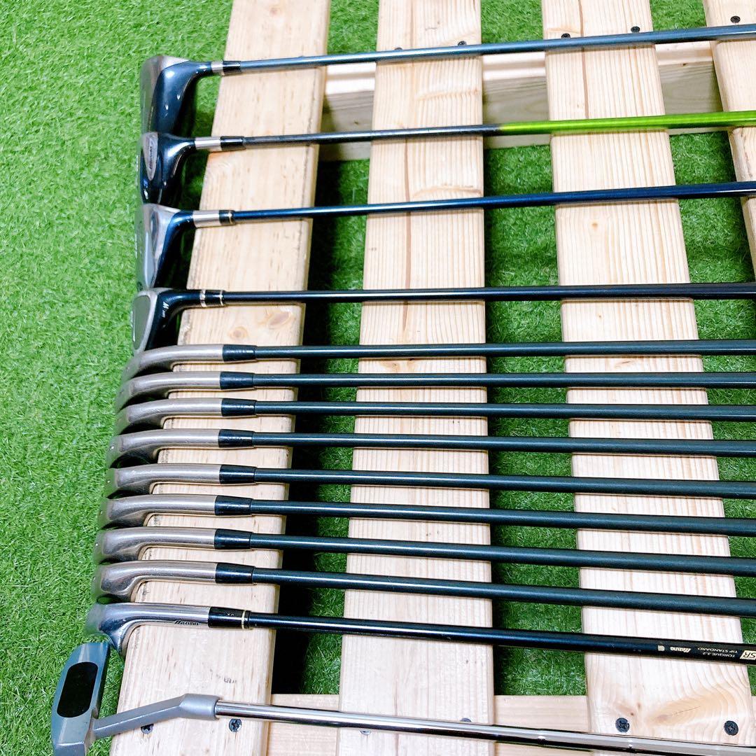 S2.ミズノ　初心者オススメ　ゴルフクラブ　メンズセット　14本 右利き
