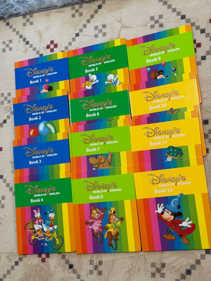 【中古特価】2018 DWE ディズニー英語 DVD、CD、BOOK