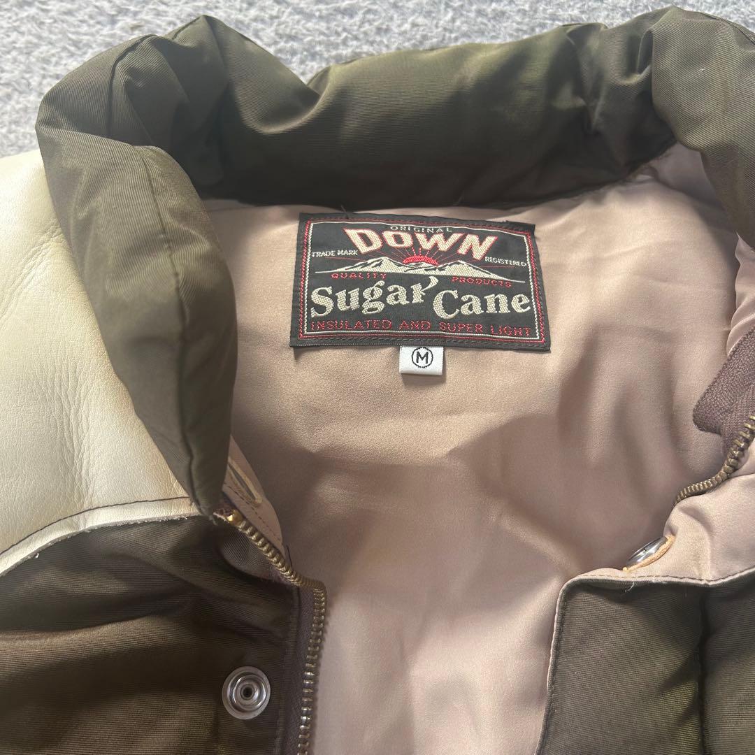 Sugar Cane ダウンベスト M オリーブ