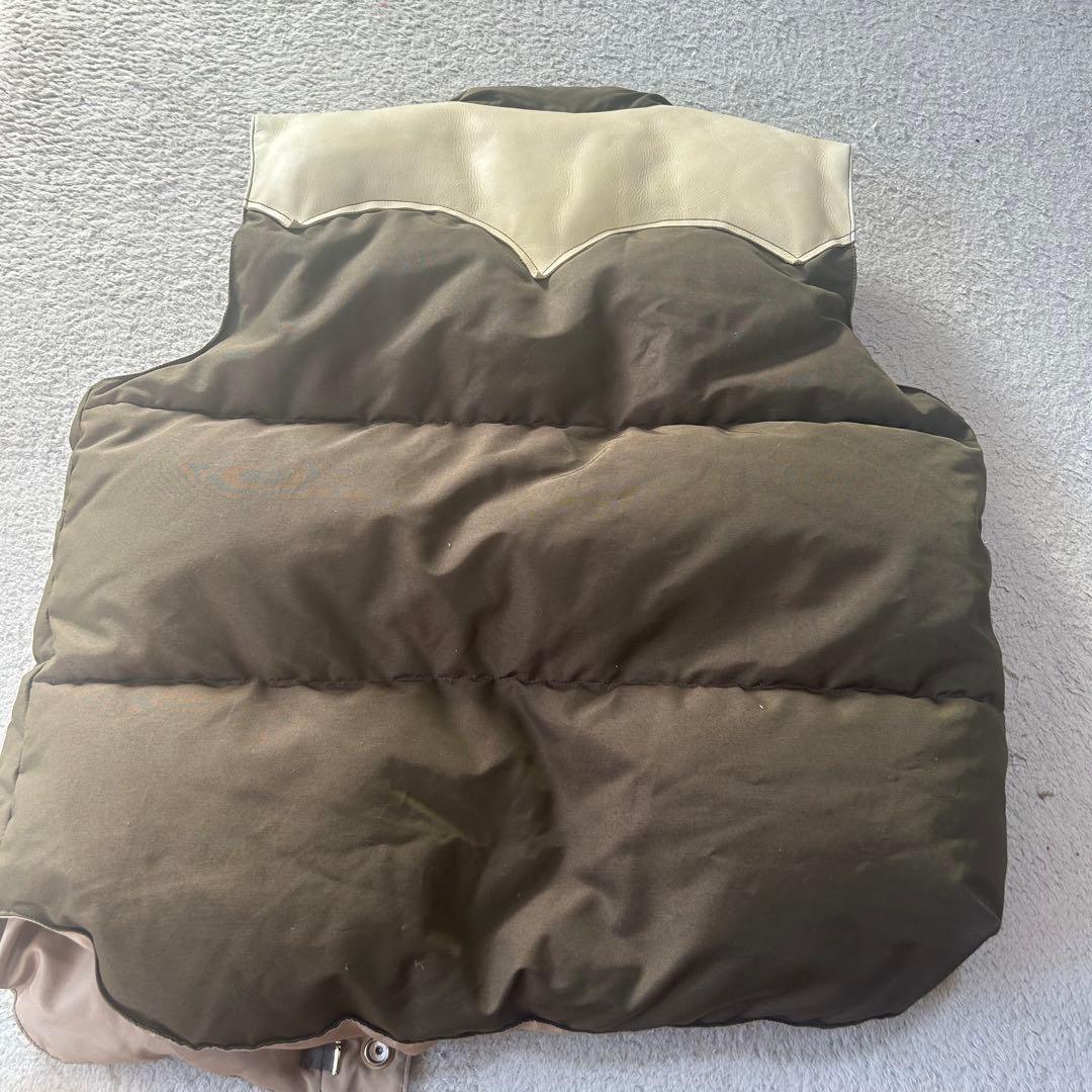 Sugar Cane ダウンベスト M オリーブ